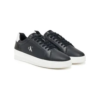 Pánské tenisky Sneakersy Calvin Klein Jeans Chunky Cupsole Lth Mg Tc YM0YM01198 Černá 44