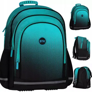 Školní batoh Školní batoh Starpak vícekomorový 23 l vícebarevný s odrazkami