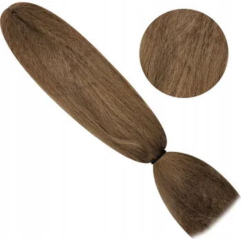 Příčesek Syntetické vlasové pásy hnědé Althair