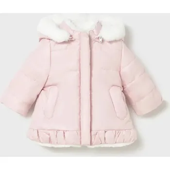 Dětská oboustranná bunda Mayoral Newborn 2404.2P.Newborn.9BYA růžová 30X, vel. 75