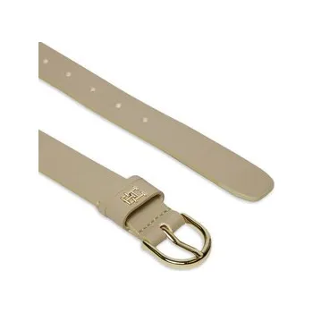 Oblečení a móda Dámský pásek Tommy Hilfiger Th Central Cc And Coin Béžová 80