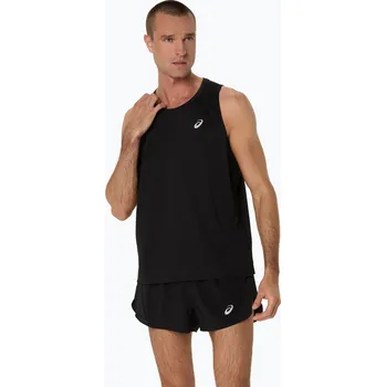Pánské tílko Pánské běžecké tílko tank top ASICS Core Singlet performance black