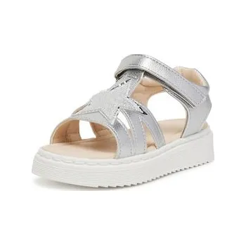 Dámská obuv Sandály Nelli Blu CM240604-2 Stříbrná 32