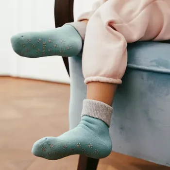 Dětské ponožky Steven art.155 Cotton Candy ABS 20-25 melanžově šedá 20-22