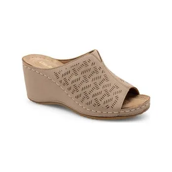 Dámská obuv Nazouváky Clara Barson WYL0510-05 Béžová 39