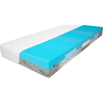 Matrace BeCo 7zónová oboustranná matrace z komfortní pěny 2 Dreams, nastavitelná tvrdost (H2-H3, 100 x 200 cm)
