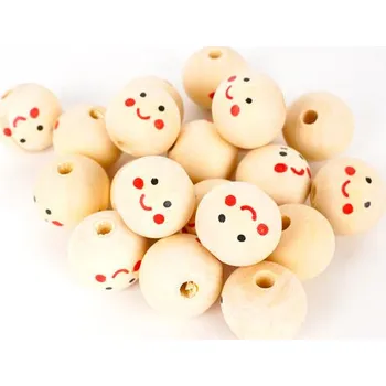 Hračka FANDY Korálky Wood 03 Face