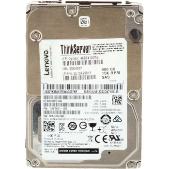 Interní pevný disk LENOVO 00XH287 SL10A29012 900GB 15K 256MB SAS-3 3,5'' ST900MP0146
