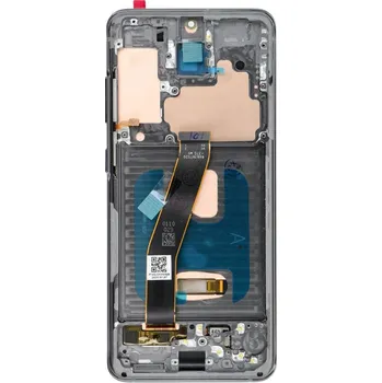 Náhradní kryt pro mobilní telefon OLED displej s rámem Samsung Galaxy S20 4G Grey