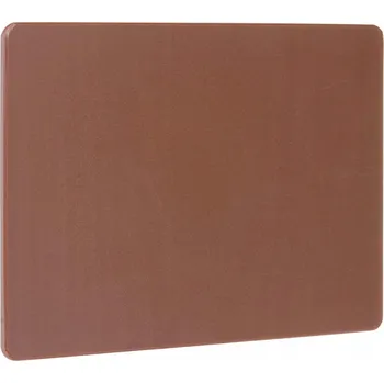 Kuchyňské prkénko GASTRONOMICKÉ PRKÉNKO HACCP 450X300MM HNĚDÉ - NA MASO A UZENINY