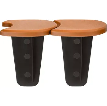 Zahradní obrubník Hnědý plastový zahradní obrubník GC80 - 383,4 x 11,5 cm