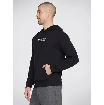 Pánské oblečení Skechers Mikina Sweats Incognito Hoodie HD6 Černá Regular Fit M