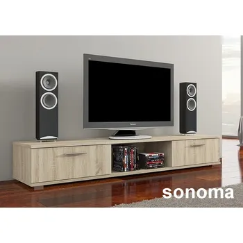 Televizní stolek Adrk Moderní televizní stolek RTV Aridea Sonoma – dub sonoma