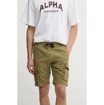Pánské kraťasy Kraťasy Alpha Industries 106251.11 zelená 77X, vel. L