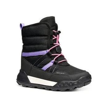 Dívčí sněhule Sněhule Geox J Trekkyup B Ab J46M7F 08V50 C9266 M Černá 25