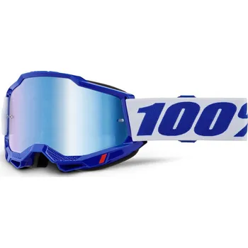 Motocyklové brýle ACCURI 2 - Modré, modré plexi