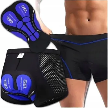 Pánské kraťasy Kraťasy pánské černé GELOVÉ XXXL