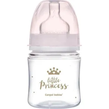 Kojenecká láhev Canpol Babies Antikoliková lahvička 120ml - Little Princess