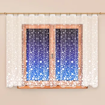 Záclona Záclona Denela obšití okrajů a tunýlek 8 cm 250