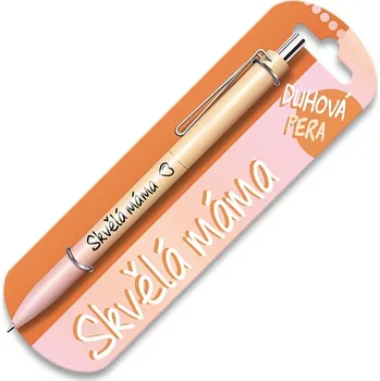 Nekupto Duhová propiska s potiskem - Skvělá máma