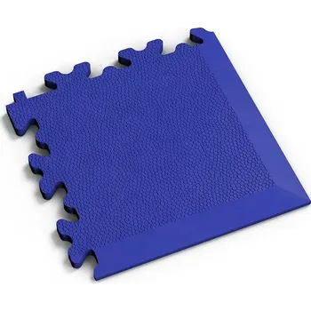 vinylová podlaha Modrý PVC vinylový rohový nájezd Fortelock Industry Industry Ultra - 14 x 14 x 1 cm
