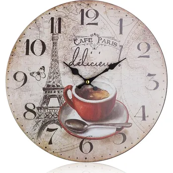 Hodiny hodiny nástěnné pr.34cm CAFE PARIS