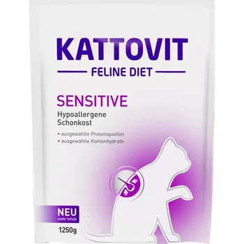 Krmivo pro kočku Kattovit Sensitive suché krmivo pro kočky s alergiemi a intolerancemi 1250g
