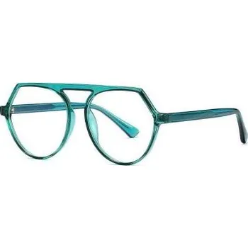 Brýlová obroučka Retro brýle proti modrému světlu - Tyrkysové