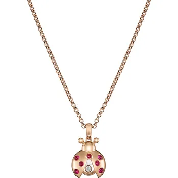 Náhrdelník Zlatý Přívěsek Chopard Happy Diamonds Ladybird 79A186-5001