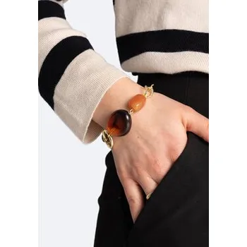 Náramek FIGL Náramek FB00494 Zlatá OS