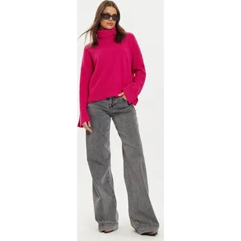 Dámský svetr Liu Jo Rolák WF4434 MS009 Růžová Regular Fit XL