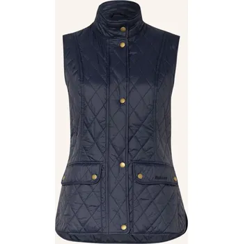 Barbour Dámská Steppovaná Vesta Otterburn, tmavě modrá, 46