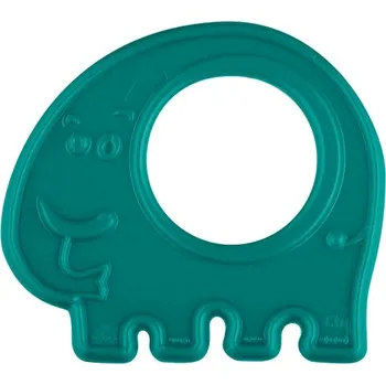 CANPOL BABIES elastické kousátko ZVÍŘÁTKA Slon/Zelená