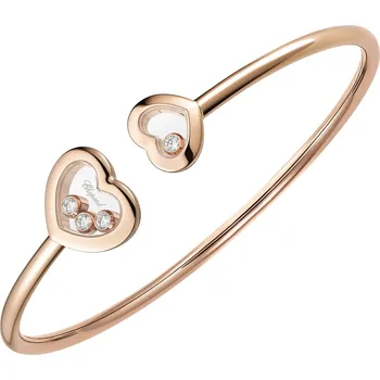 Náramek Zlatý Náramek Chopard Happy Diamonds 85A614-5002