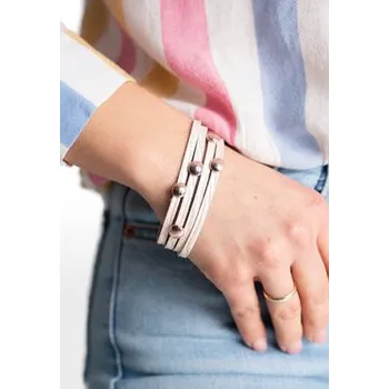 Náramek FIGL Náramek FB99999 Béžová OS