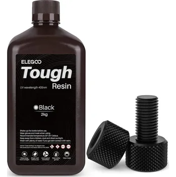 3D tisk ELEGOO Tough Resin 2kg, černá, doprava ZDARMA!