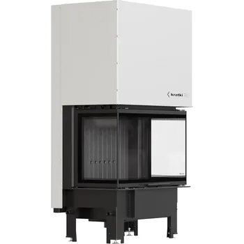 Krbová vložka KRATKI REGNOR 800/400 8 kW třístranná krbová vložka