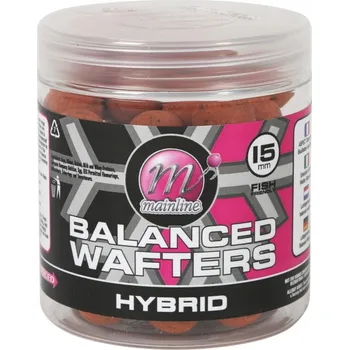 Boilies Vyvážené nástražní kuličky Wafters Hybrid 15mm Mainline