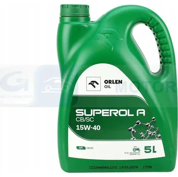 Motorový olej Lotos SUPEROL ALANDA 5 l 15W-40