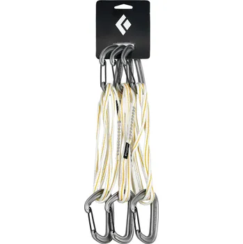 Lezecký doplněk Lezecké expresky Black Diamond MiniWire Alpine QD 60 cm 3-pack