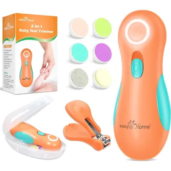 Zastřihovač nehtů pro děti 6 v 1, elektrický