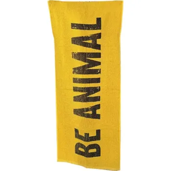 Ručník Universal Animal Gym Towel 100 x 50 cm, žlutá