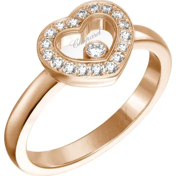 Prsten Zlatý Prsten Chopard Happy Diamonds 82A054-5212