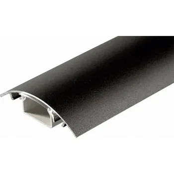 kabelová chránička Orno Kabelový žlab Alunovo, SM90-025, černý (matný), (D x Š x V) 250 x 80 x 20 mm;1 ks.