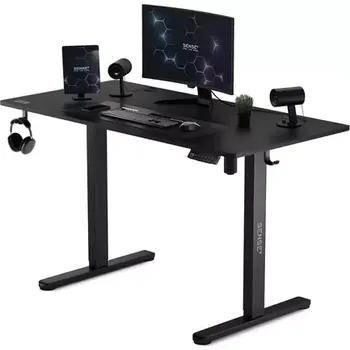 SENSE7 Nojo Pracovní stůl černá (5902659844651)