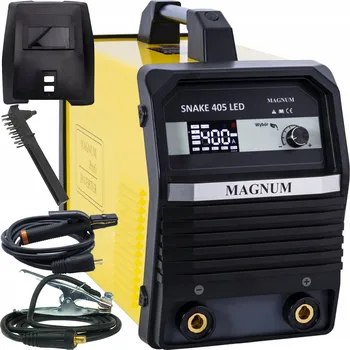 Svářečka ELEKTRODOVÁ SVÁŘEČKA MAGNUM SNAKE 405 LED MMA TIG IGBT 400V 60% 40-400A