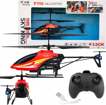 RC model auta Helikoptéra S Ovladačem Robustní Dálkově Ovládaná RC 2.4 LED Gyroskop Hračka