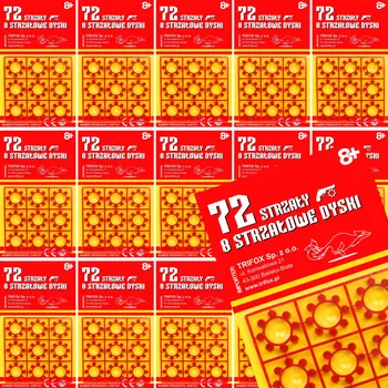 Dětská zbraň AKUSTICKÉ SLEPÉ NÁBOJE ZÁPALKA 8 RAN DO PISTOLE x15 1080 VÝSTŘELY PISTOLE