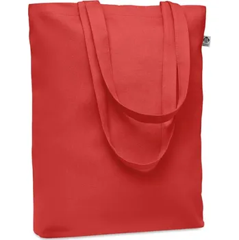 Plátěná nákupní taška 270g Coco, červená