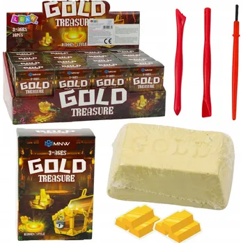 kreativní sada KREATIVNÍ SADA MALÝ ARCHEOLOG VYKOPÁVKY FOSÍLIE ZLATO